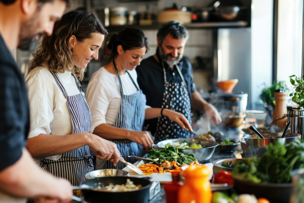Team Cooking Class Sustainability, Health & Wellness